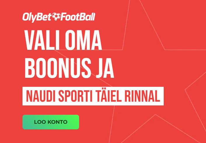 OlyBeti tervitusboonused