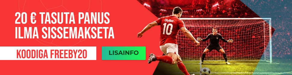Olybet jalka MM tervitusboonus