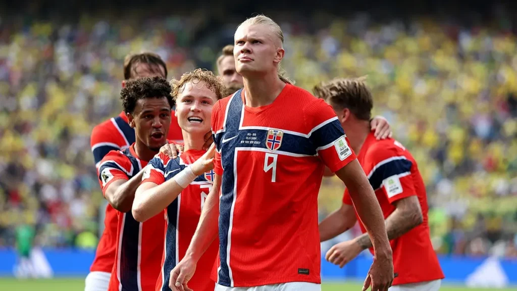 Erling Haaland on suurepärases hoos